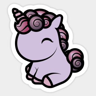 Cheesecake, The Tooniefied Unicorn Sticker